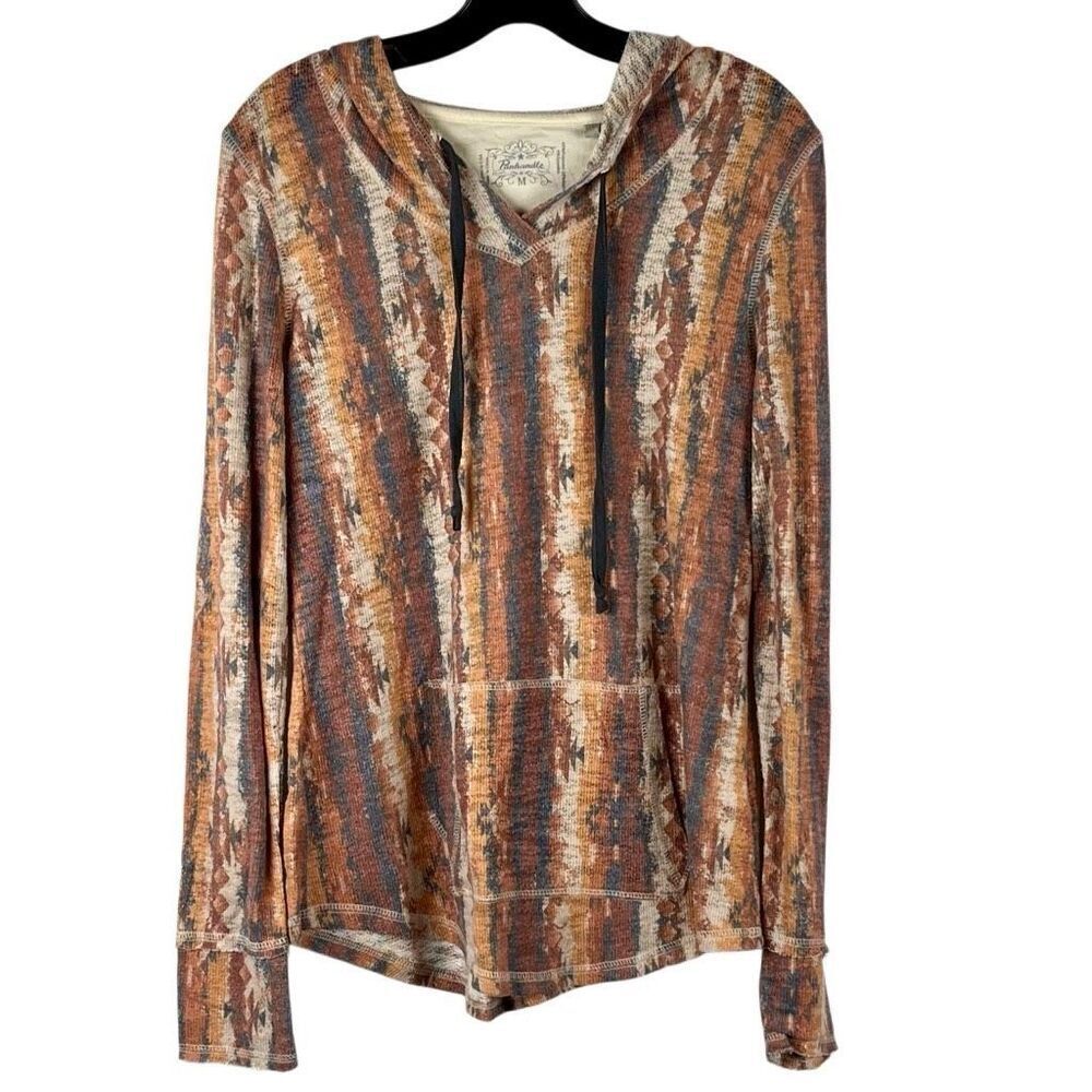 Panhandle Western Aztec Hooded Top Medium